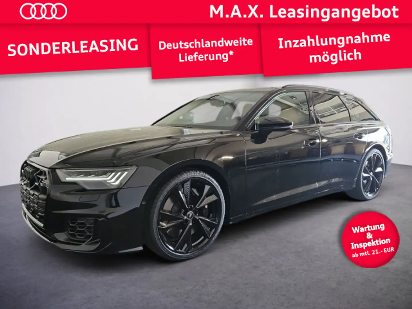 Audi S6 TDI quattro MATRIX+PANO+HUD+B&O+AHK Negro - 1