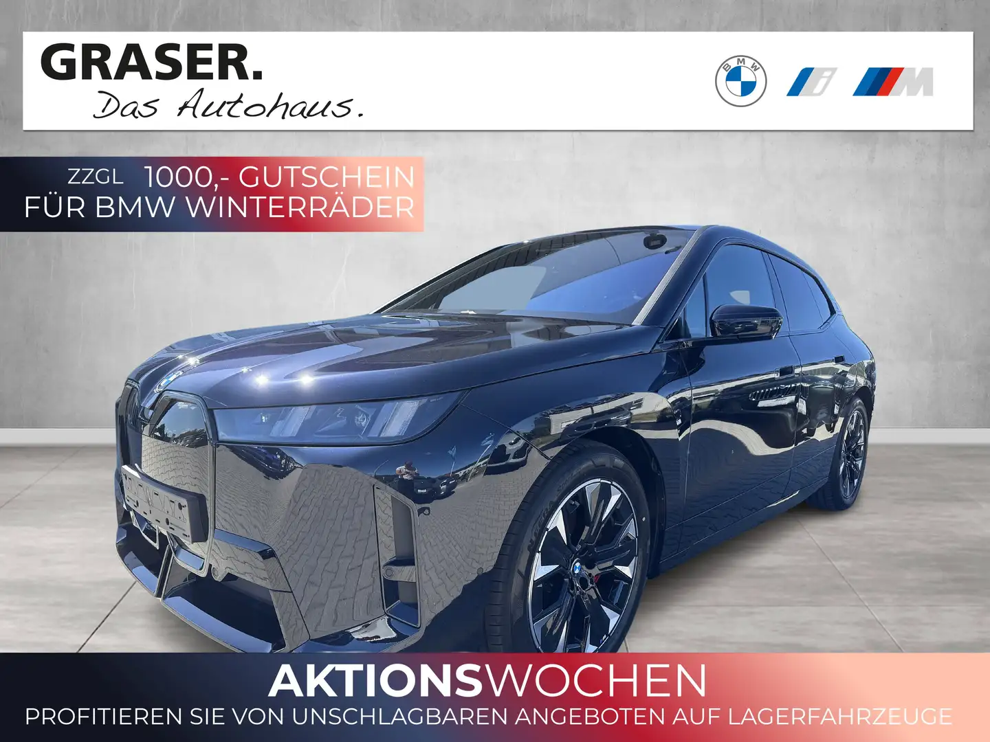 BMW iX xDrive60  +++UPE: *124790€,--+++ Noir - 1