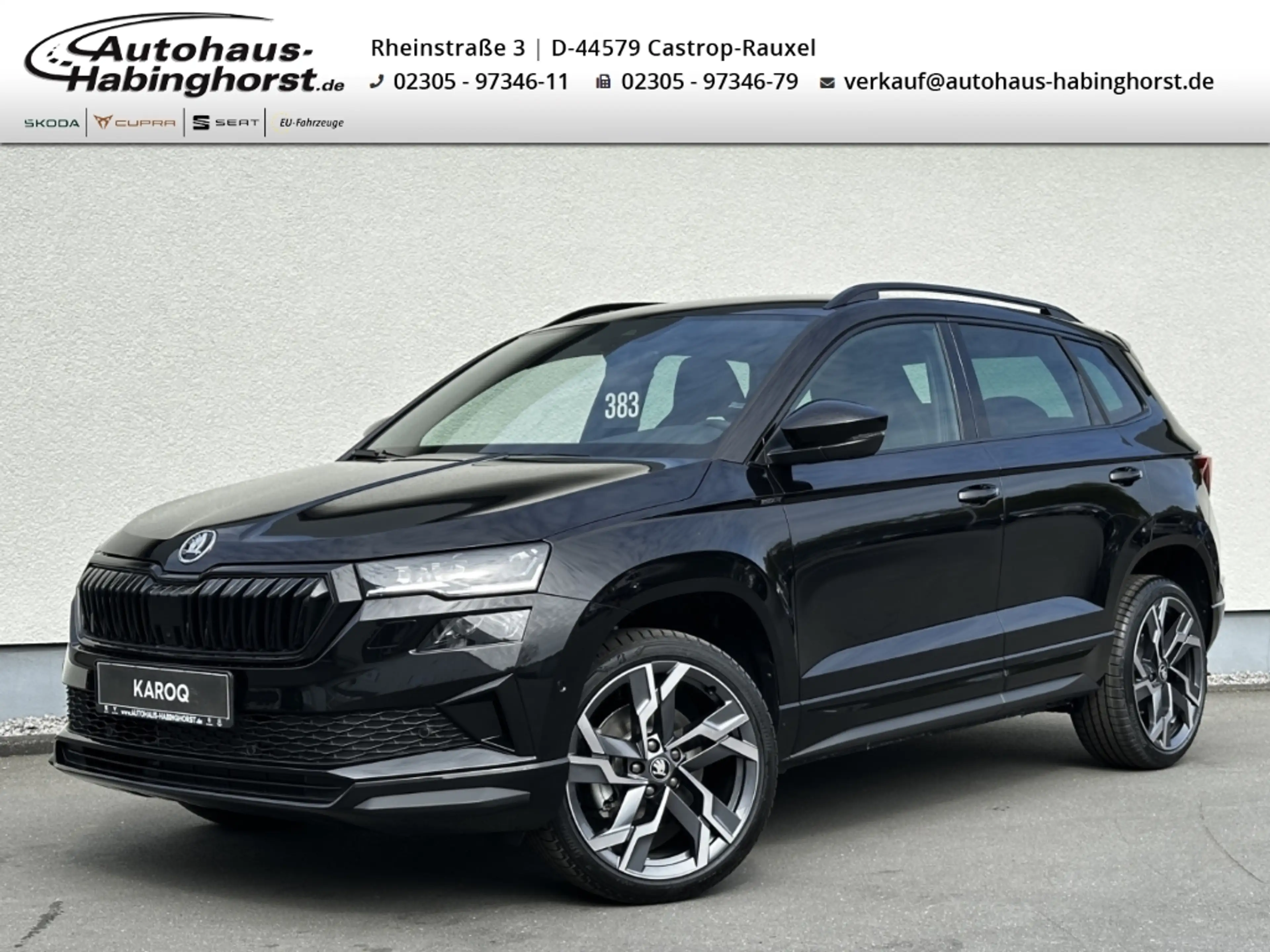 Skoda Karoq 1.5 TSI DSG Sportline 360° ACC Canton Shz LED PDC