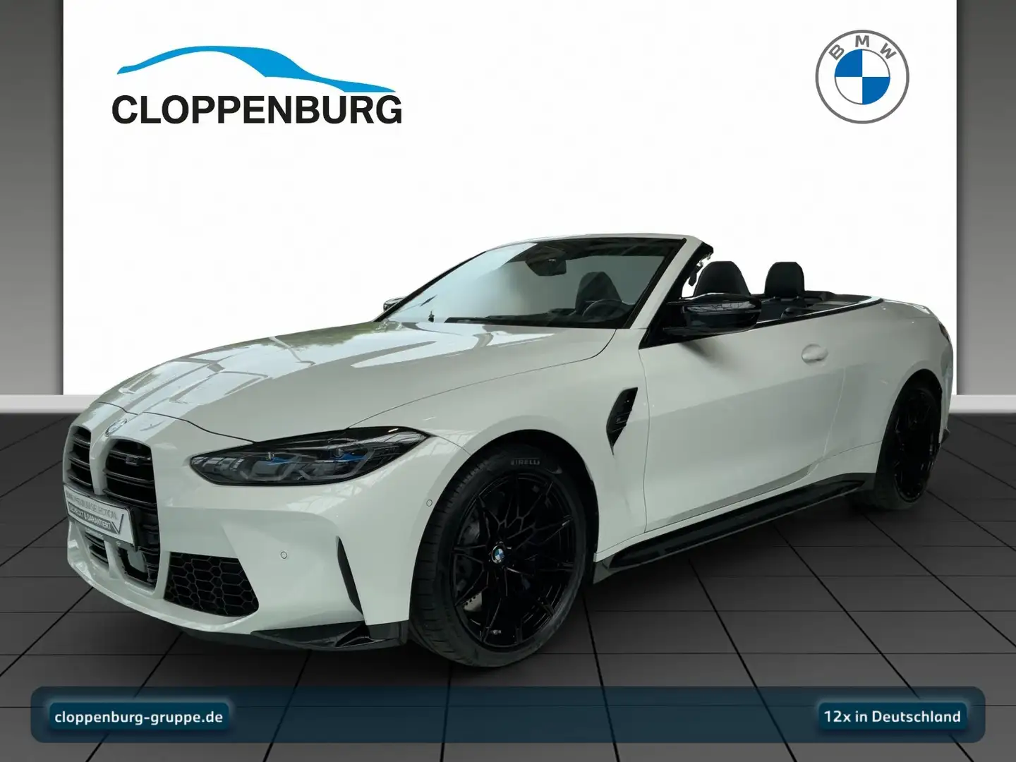 BMW M4 Competition M xDrive Cabrio Aulitzky Stage 2 Tunin Weiß - 1
