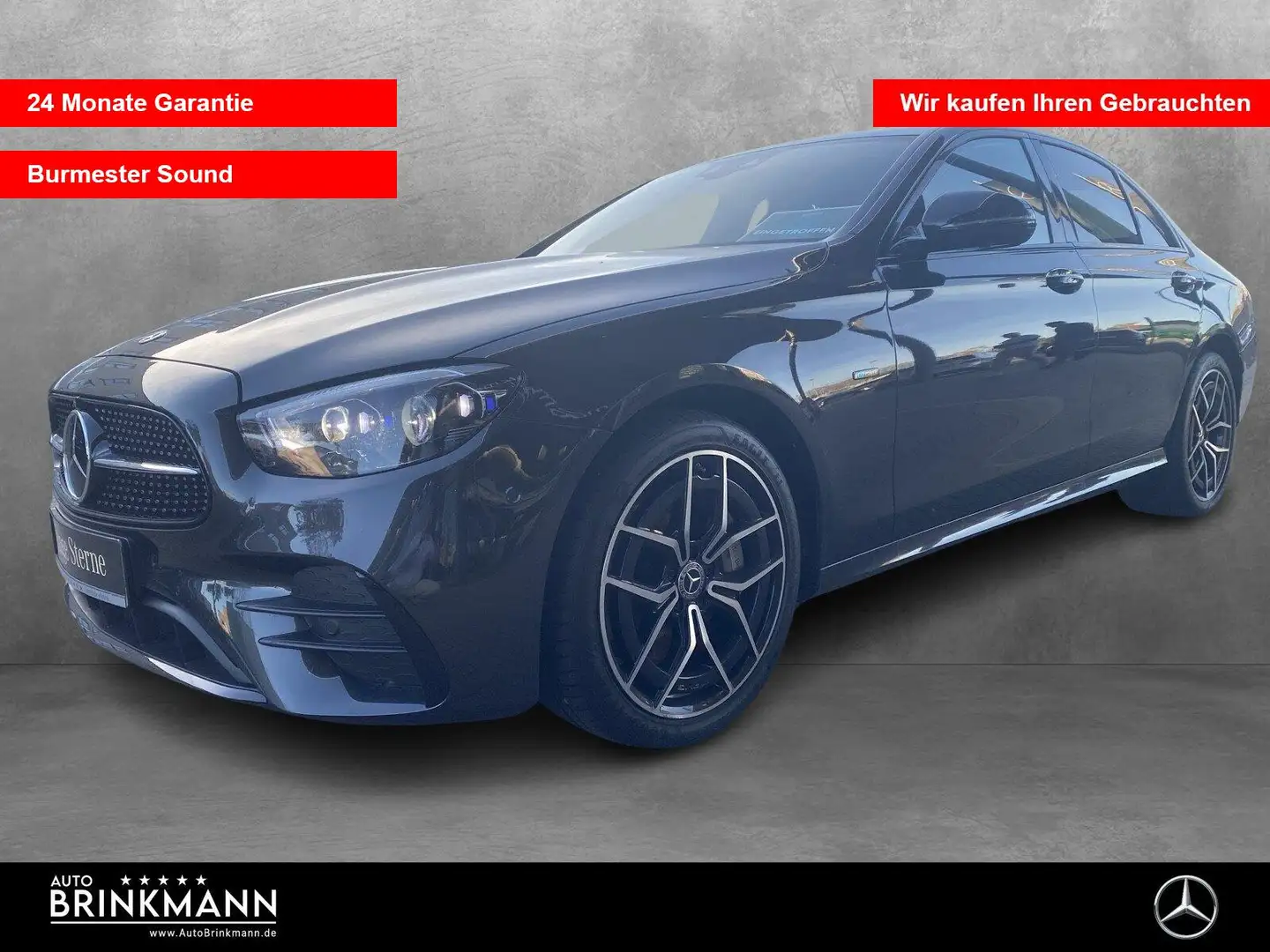 Mercedes-Benz E 300 E 300 de 360°KAMERA/NIGHT/MEMORY/BURMESTER Gris - 1