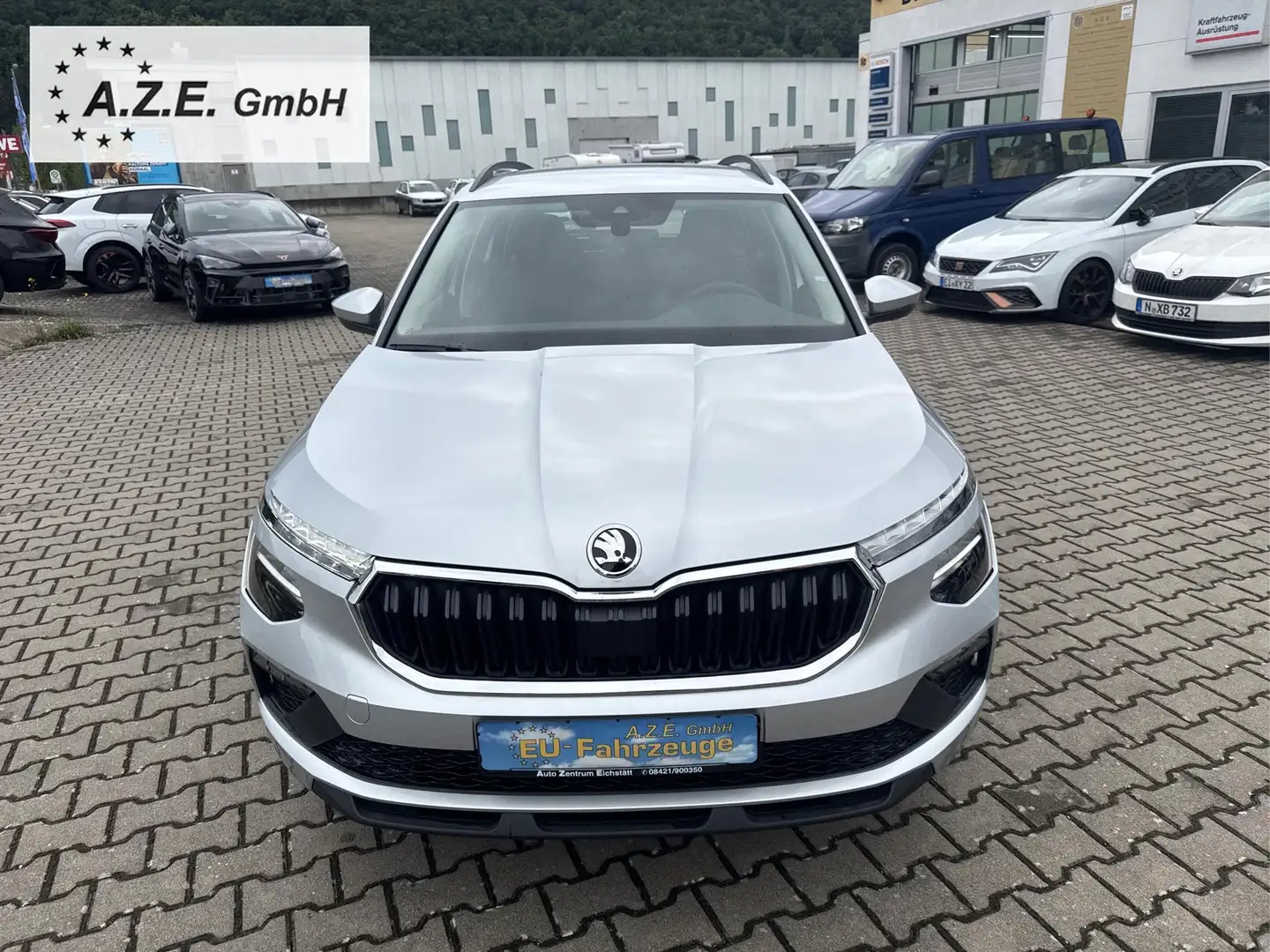 Skoda Kamiq 1.0 TSI Drive 130 Jahre *SH*PDC*GRA*LED*KLIMA*M... Argento - 2