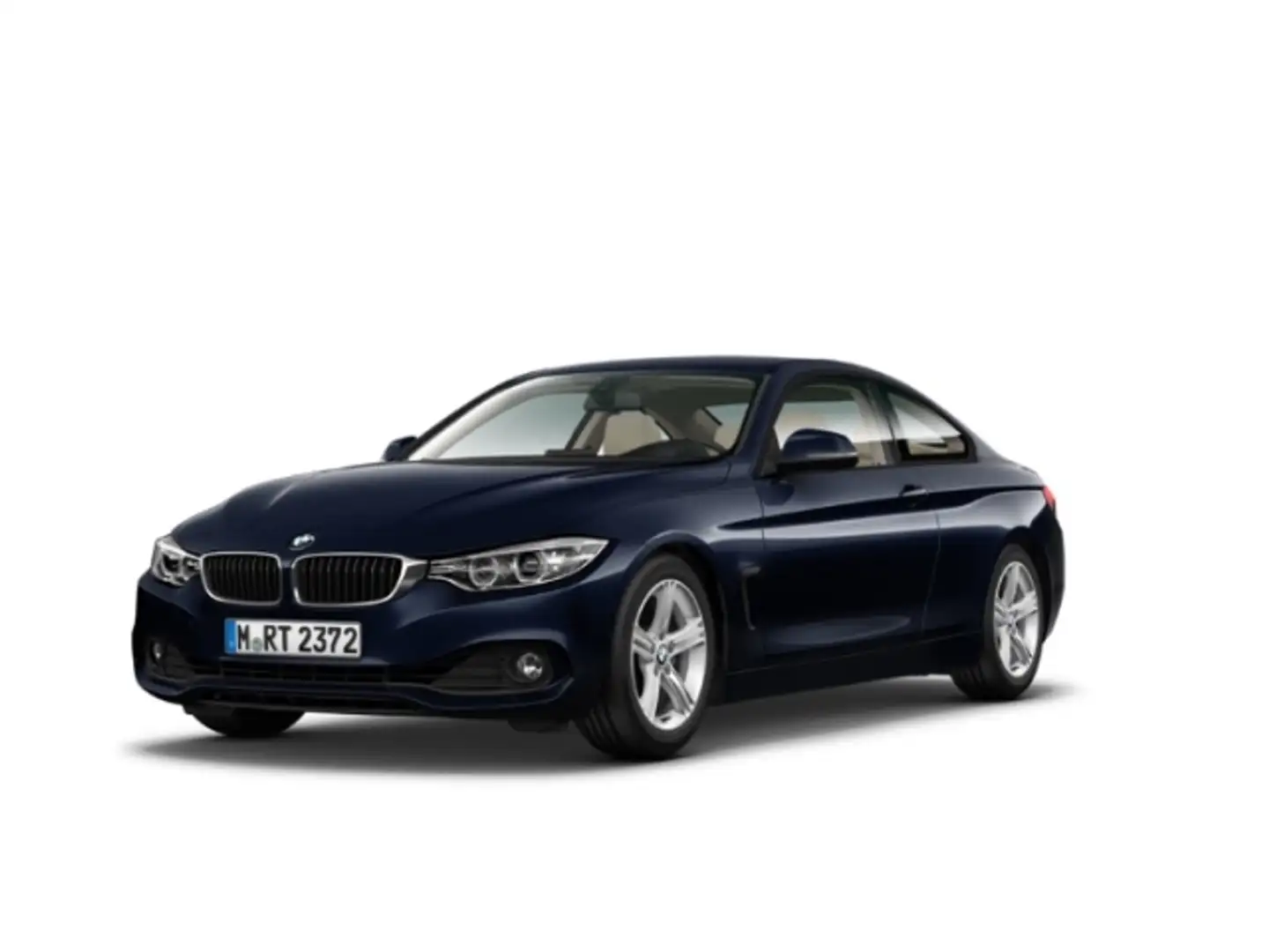 BMW 428 i Coupe Luxury Leder Xenon HiFi HUD RFK PDC Blau - 1