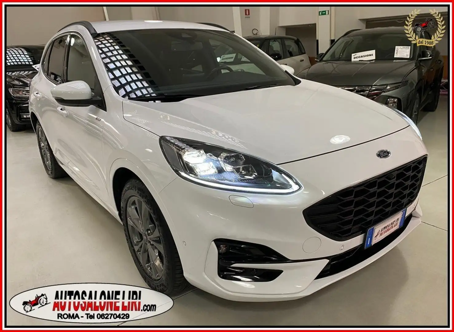 Ford Kuga 2.5 PLUG IN HYBRID 225cv STLine X Blanc - 2