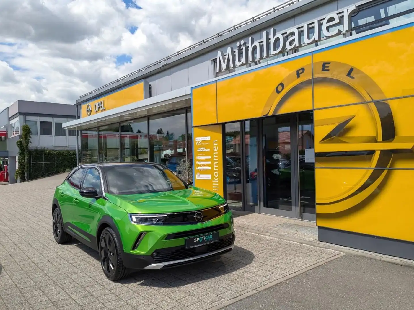 Opel Mokka 1.2 Irmscher **Navi*Winterpaket** Vert - 2