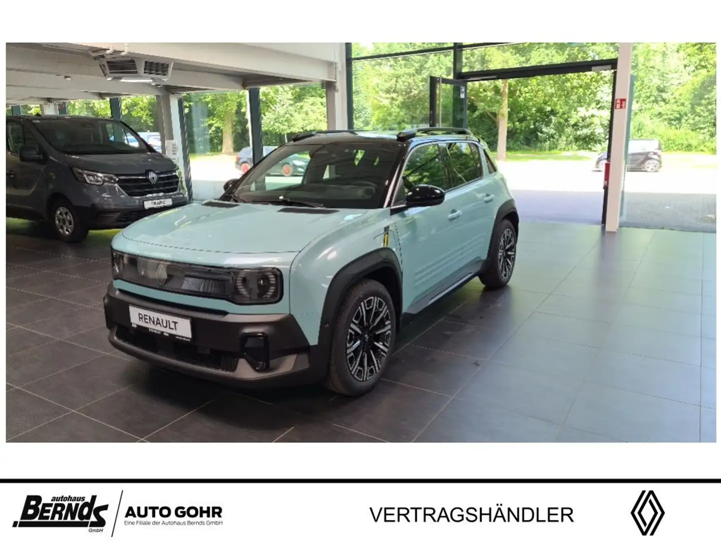Renault R 4 E-Tech Iconic 150 Comfort Range Harman + Kardon Зелений - 1