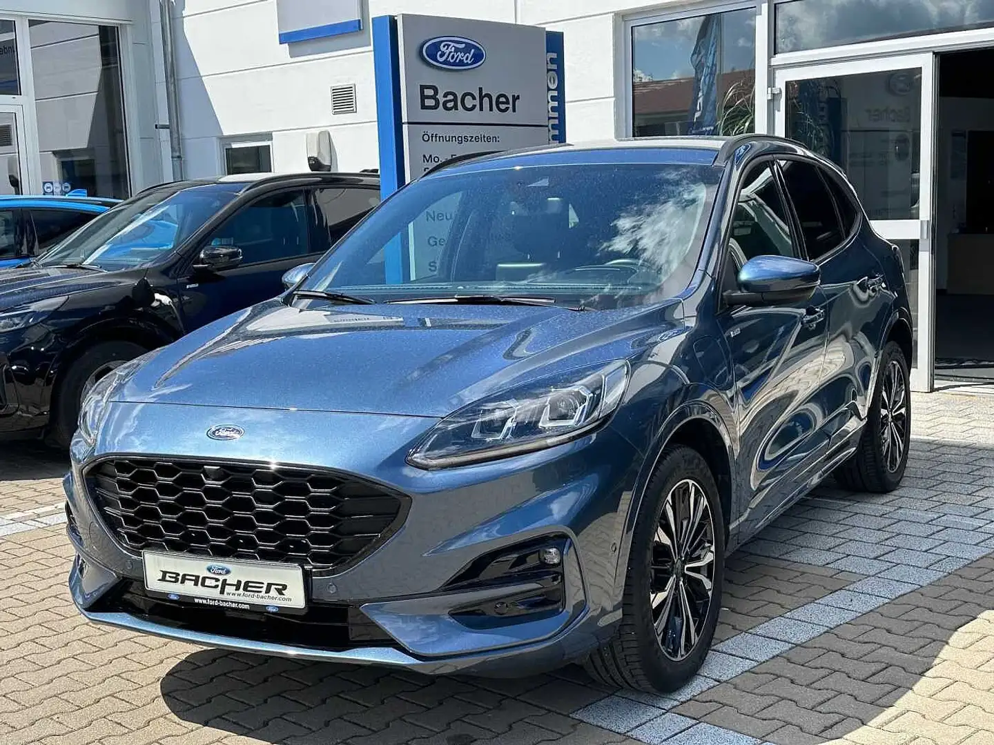 Ford Kuga 2.5 PHEV ST-LINE X LED*ACC*B&O*FGS 7 JAHRE Bleu - 1