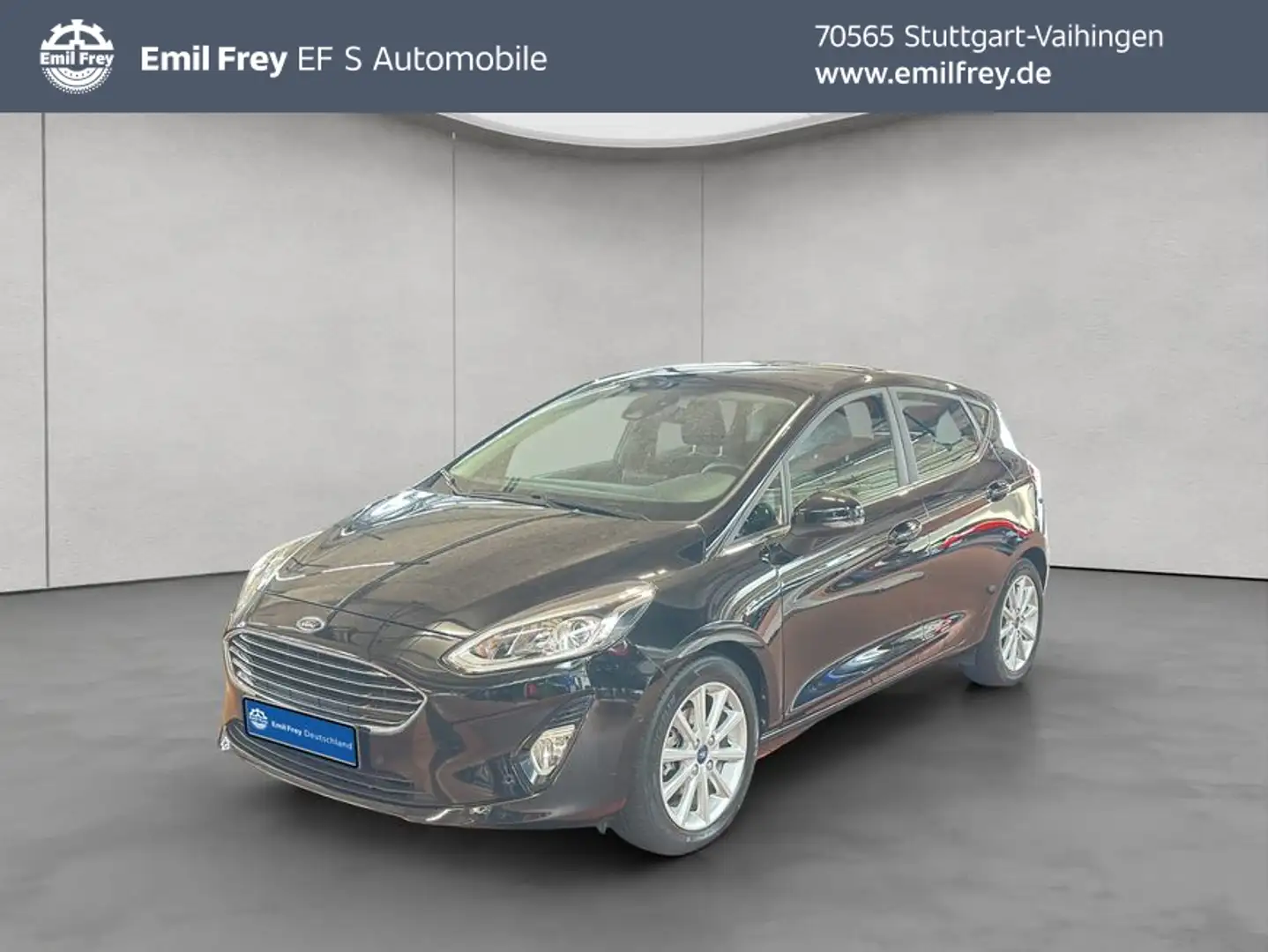 Ford Fiesta 1.0 EcoBoost S&S Aut. TITANIUM Noir - 1