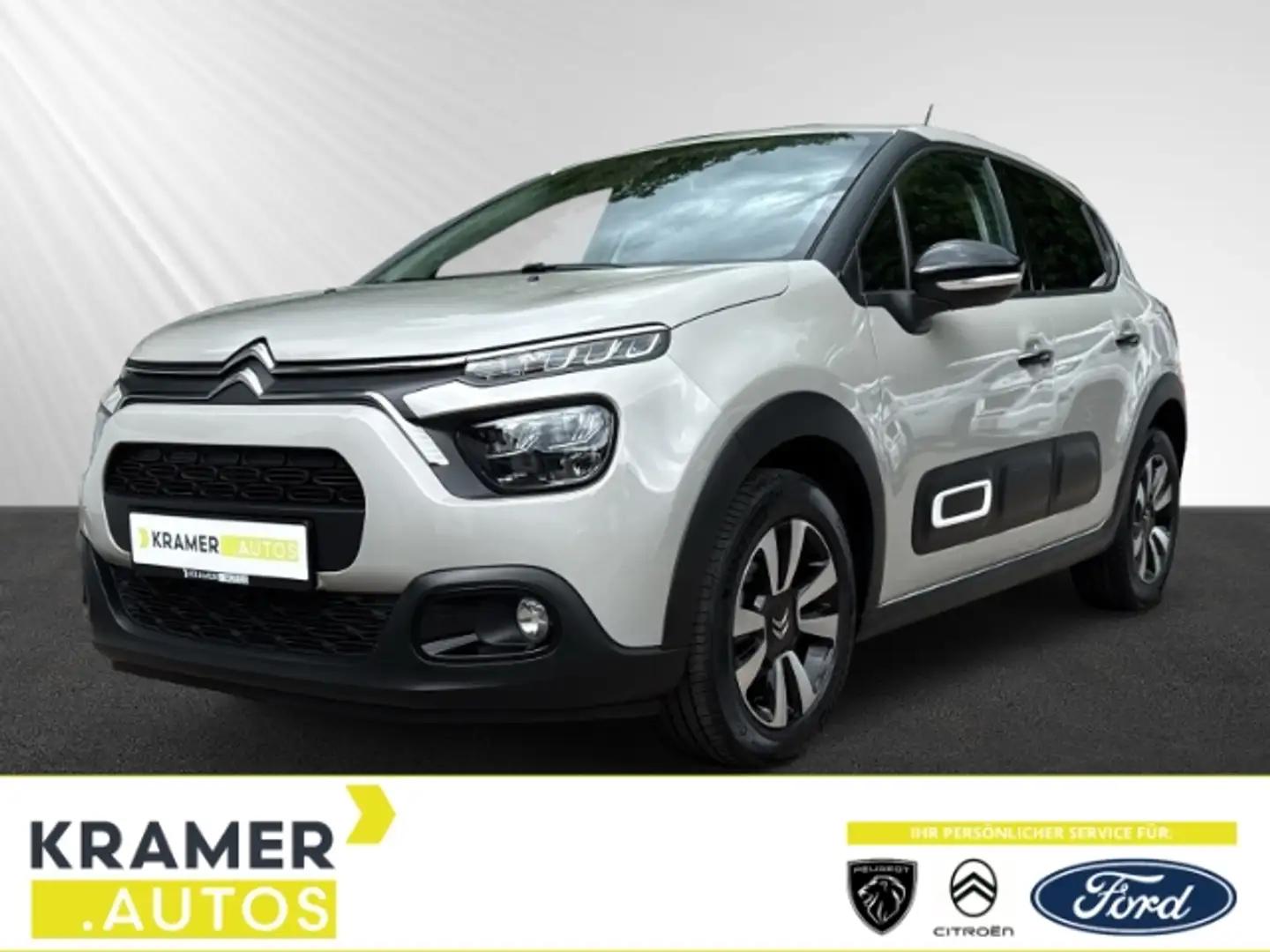 Citroen C3 Max 1.2 PureTech 110 EU6d*NAVI*LED*RFK*TEMPOMAT*AL Beige - 1