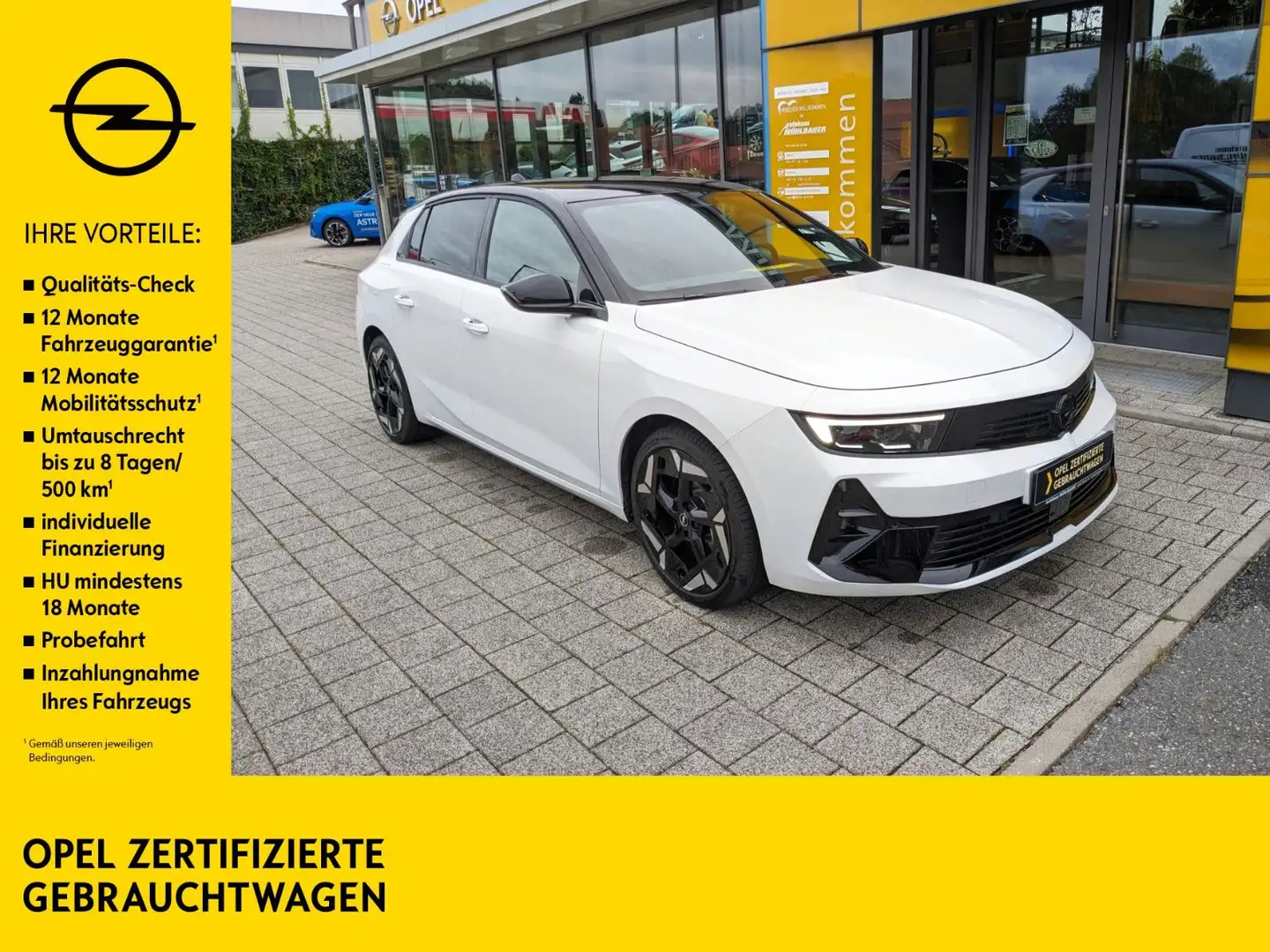 Opel Astra 1.6 GSe Plug-in-Hybrid **Navi*IntelliLux** Weiß - 1