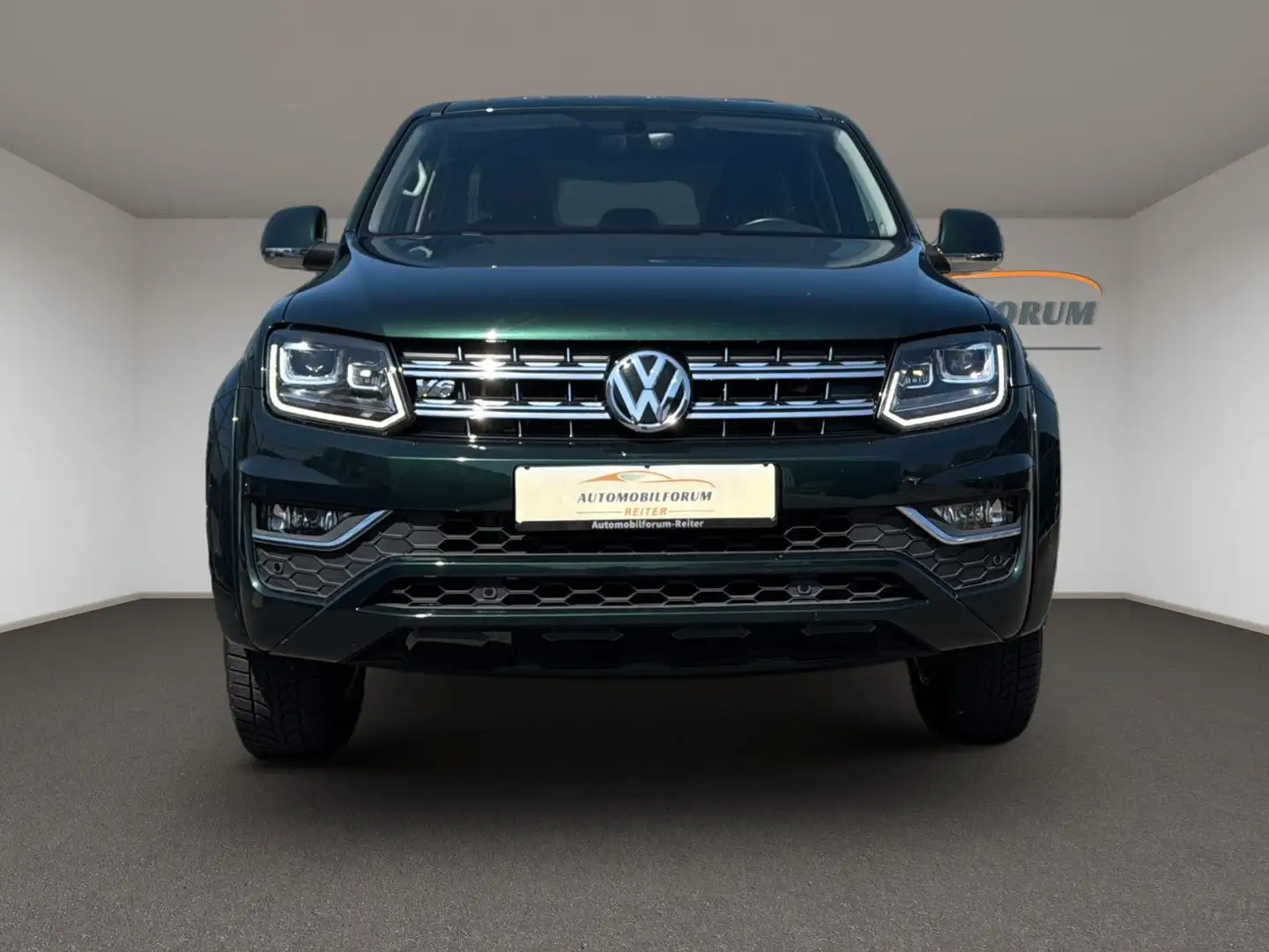Volkswagen Amarok Highline DoubleCab 4Motion AHK Stand Diff Grün - 2