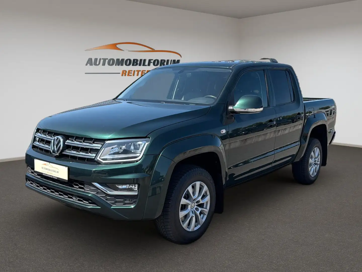 Volkswagen Amarok Highline DoubleCab 4Motion AHK Stand Diff Grün - 1
