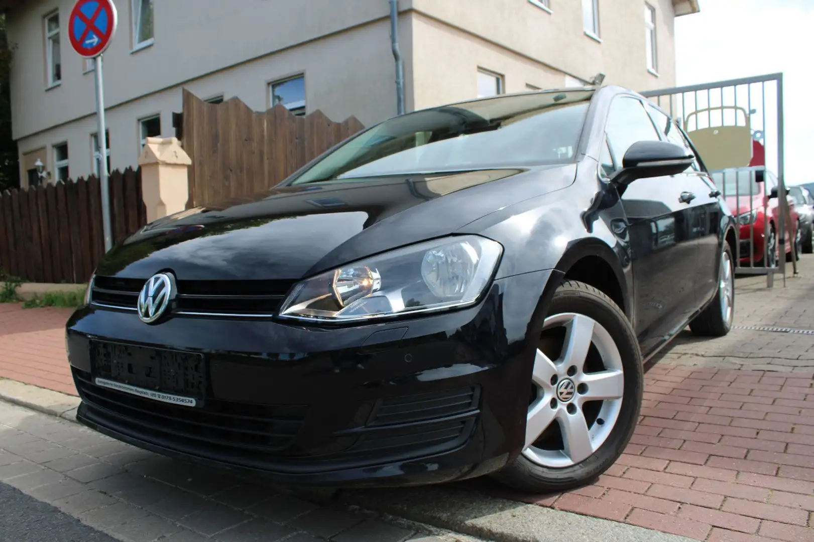 Volkswagen Golf VII BMT|Klimaauto.|Sitzheizung|Alu|Navi| Noir - 1