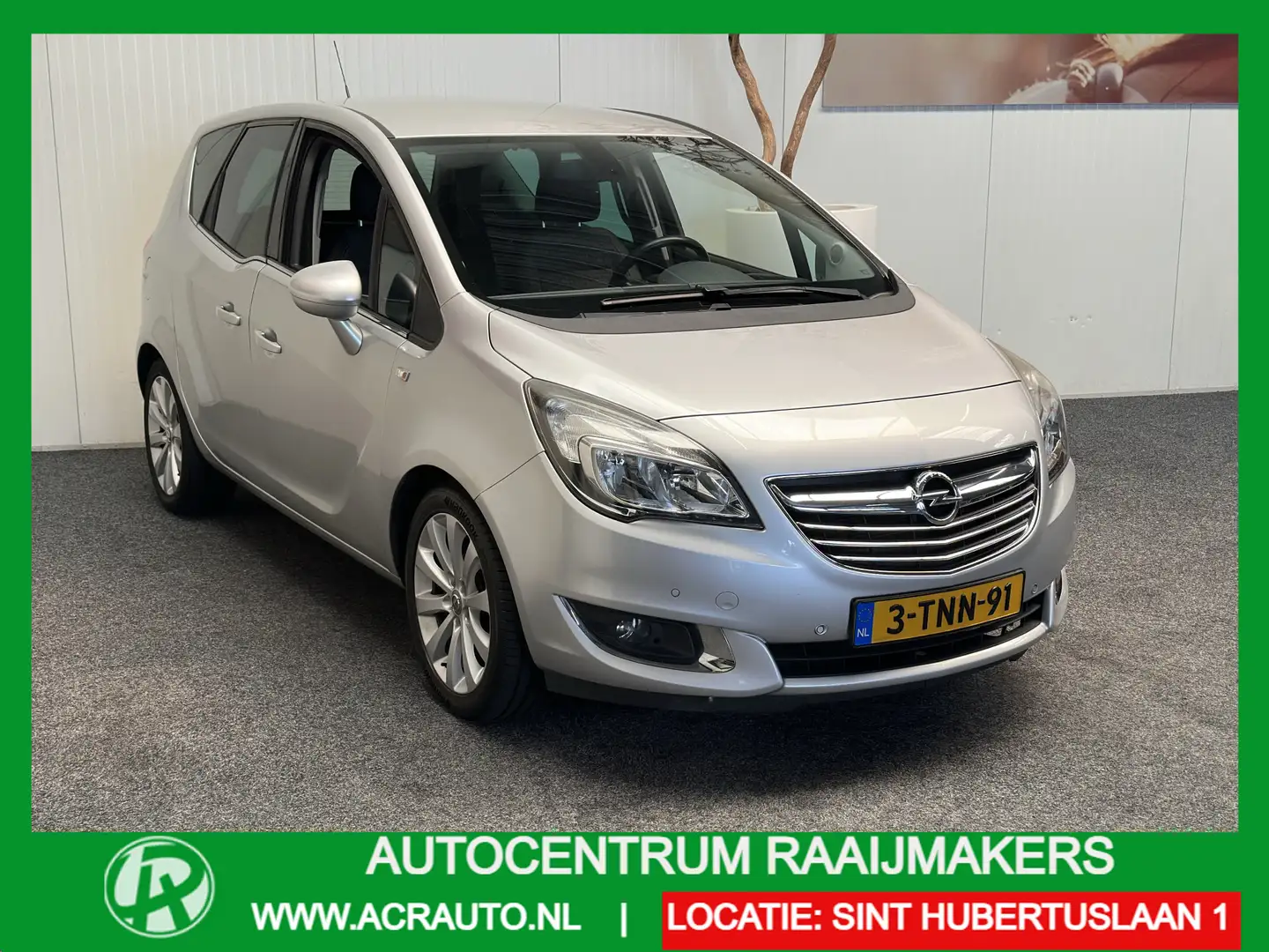 Opel Meriva 1.4 TURBO COSMO CRUISE CONTROL CLIMATE CONTROL BLU Grijs - 1