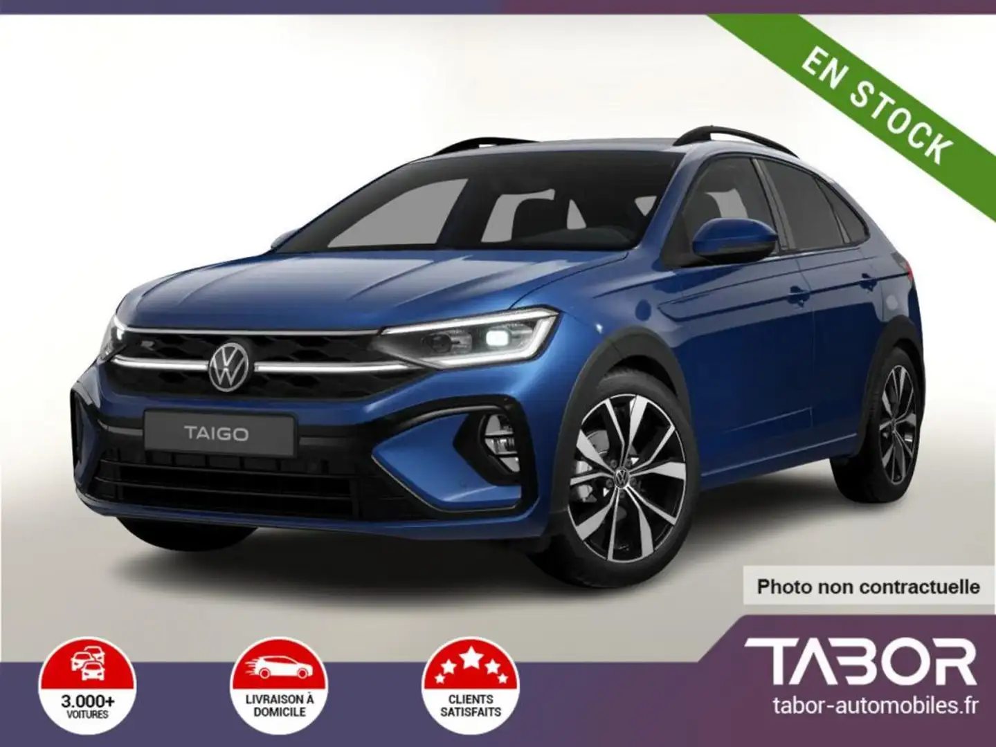 Volkswagen Taigo 1.5 TSI 150 DSG R-Line Matrix Bleu - 1