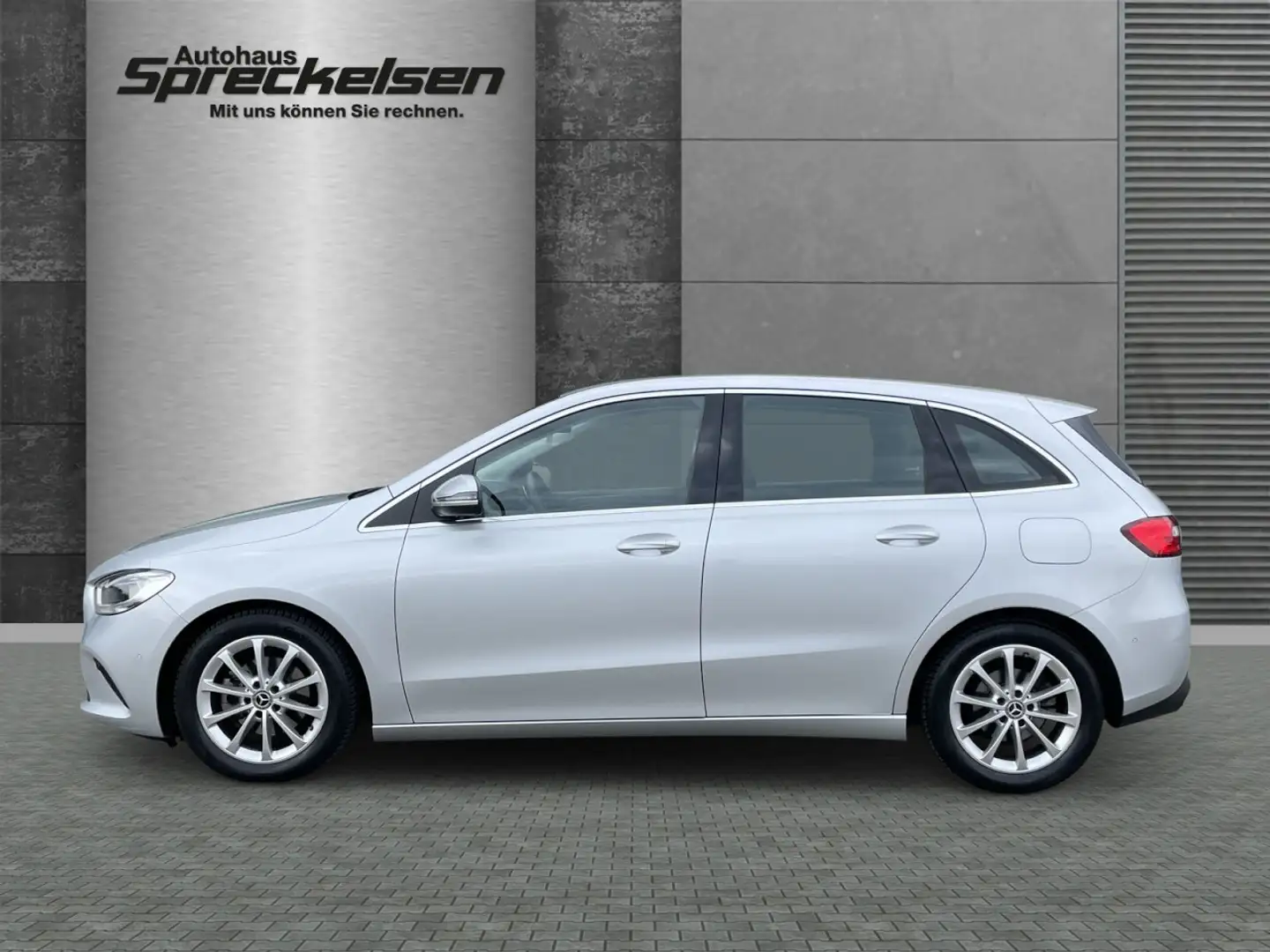 Mercedes-Benz B 180 d Progressive++Aut.++Navi++Parkassist++ Klima Zilver - 2