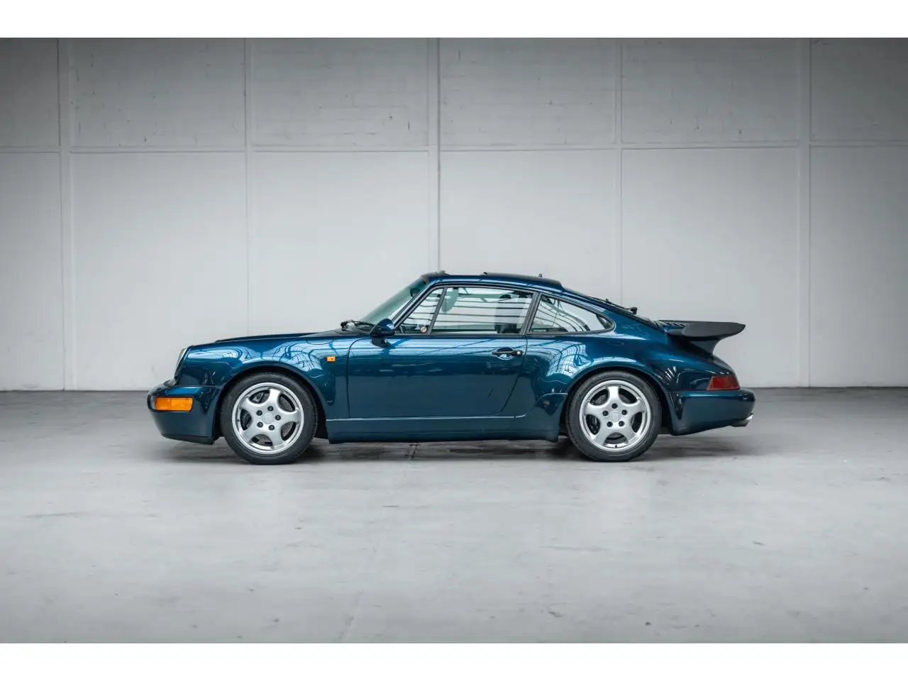 Porsche 964 Turbo 3.3 *Amazon Green / Jantes Cup*, foto 6