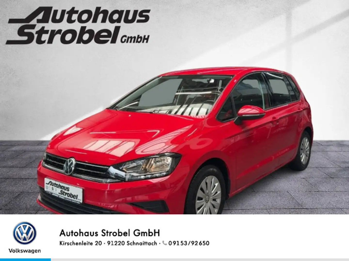 Volkswagen Golf Sportsvan 1.0 TSI DSG Trendline AHK Tempo K Rot - 1