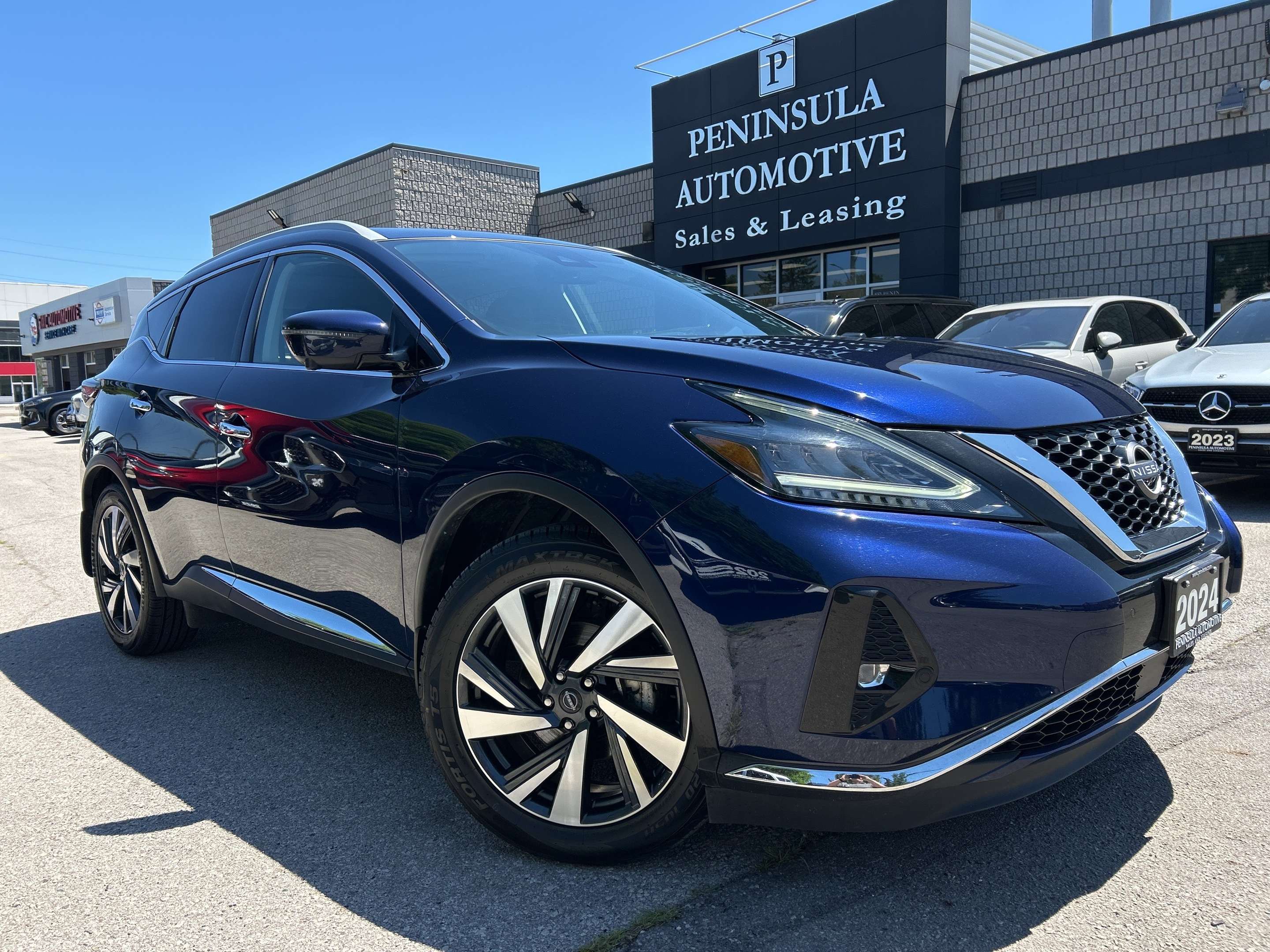 Deep Ocean Blue Metallic 2024 Nissan Murano SUV / Crossover All-Wheel Drive Automatic