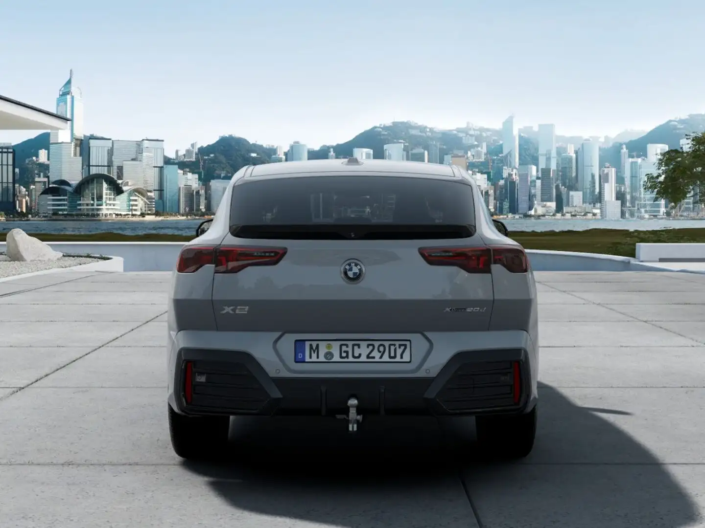 BMW X2 XDRIVE20D Sportpaket Navi LED Klima PDC Gris - 2