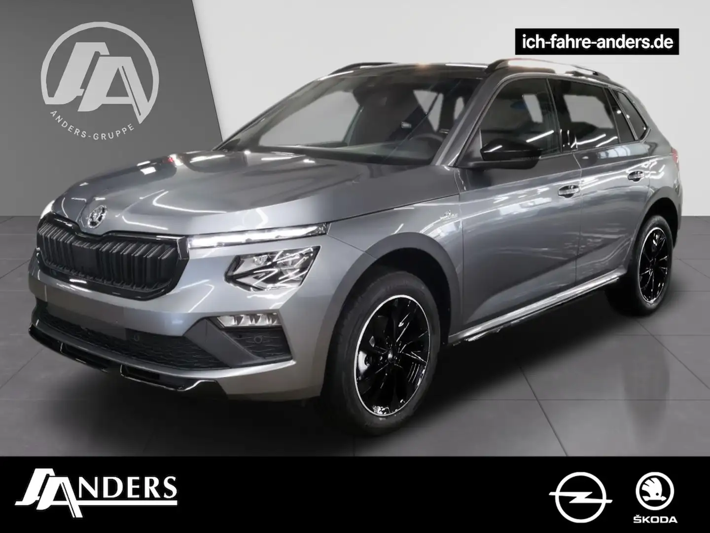 Skoda Kamiq Monte Carlo 1.0 TSI DSG +Pano+ACC+SHZ+FLA Gris - 1