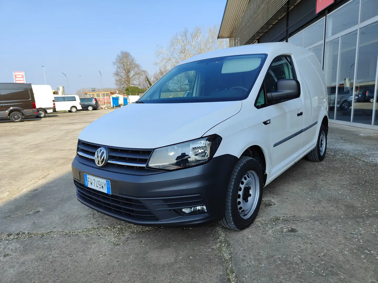 Volkswagen Caddy VAN 1.4 TGI Metano/Benzina Bianco - 1