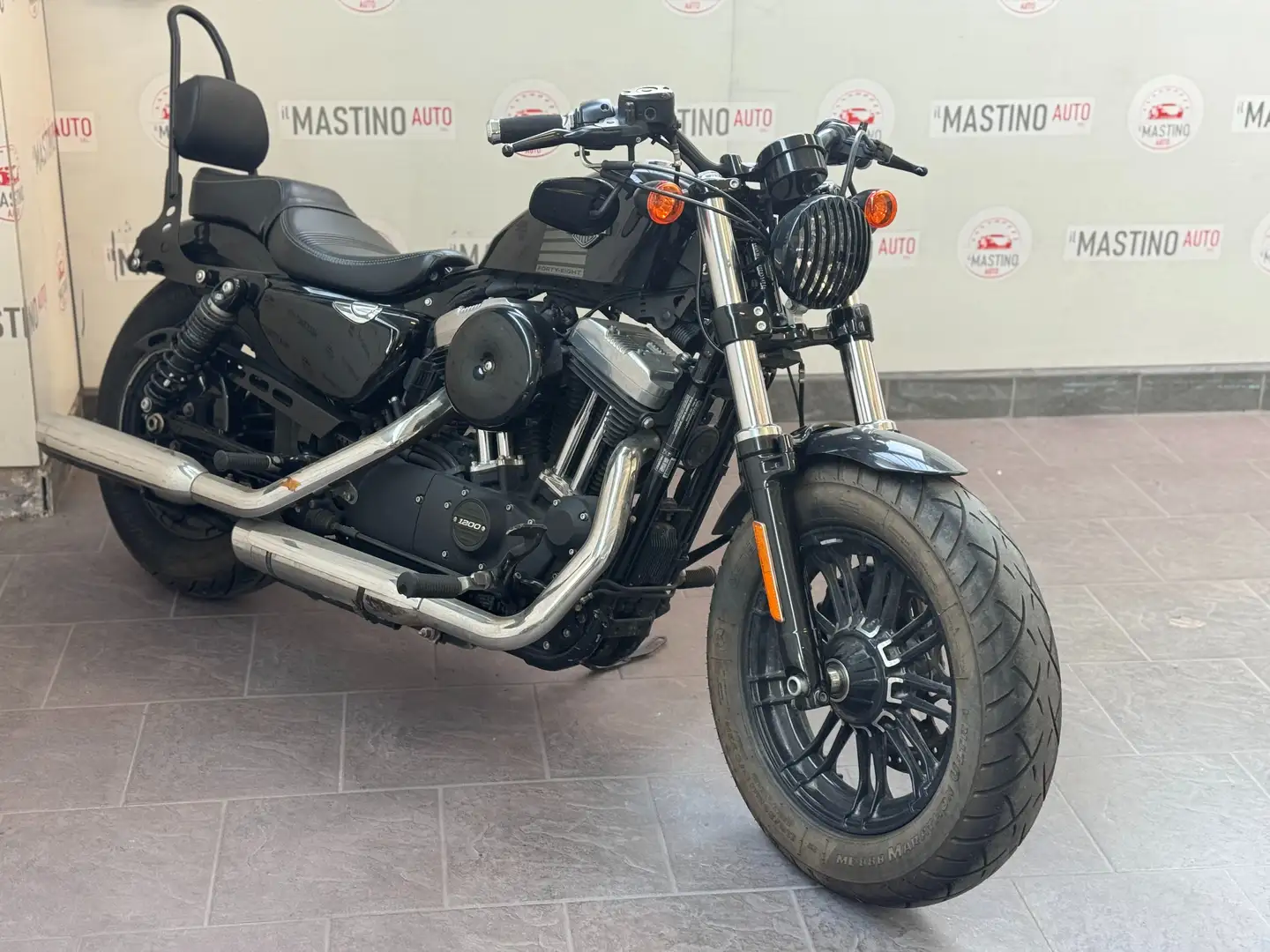 Harley-Davidson Sportster 1200 Forty Eight - FINANZIABILE Zwart - 1