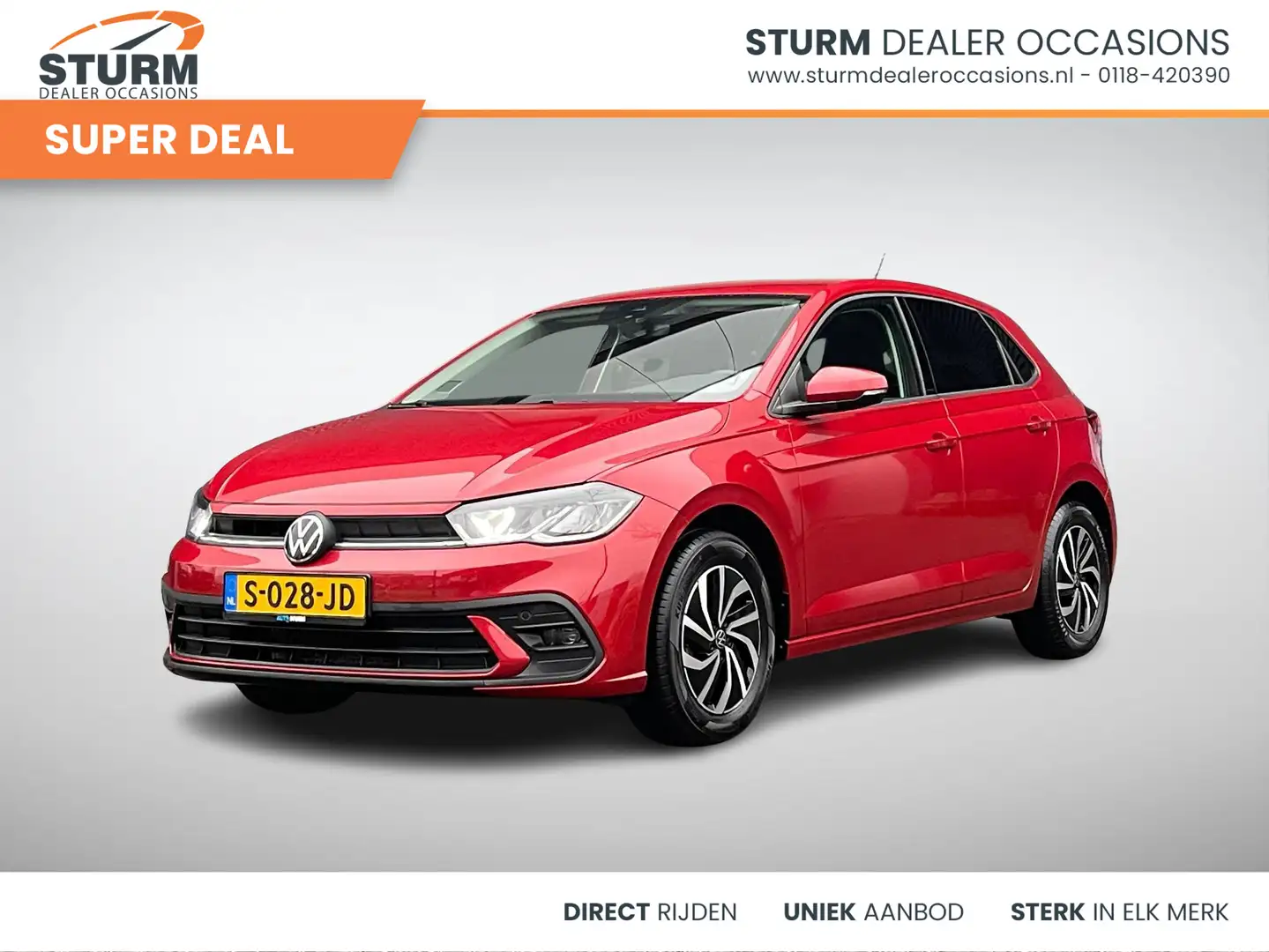 Volkswagen Polo 1.0 TSI Life | Apple Carplay/Android Auto | Stoelv Rouge - 1