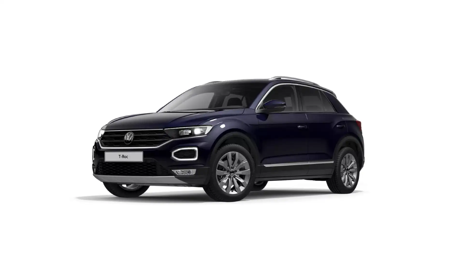 Volkswagen T-Roc Sport 1.5TSI AHK PANO LED KAM ACC SHZ Bleu - 2