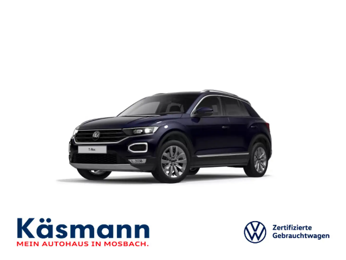 Volkswagen T-Roc Sport 1.5TSI AHK PANO LED KAM ACC SHZ Bleu - 1