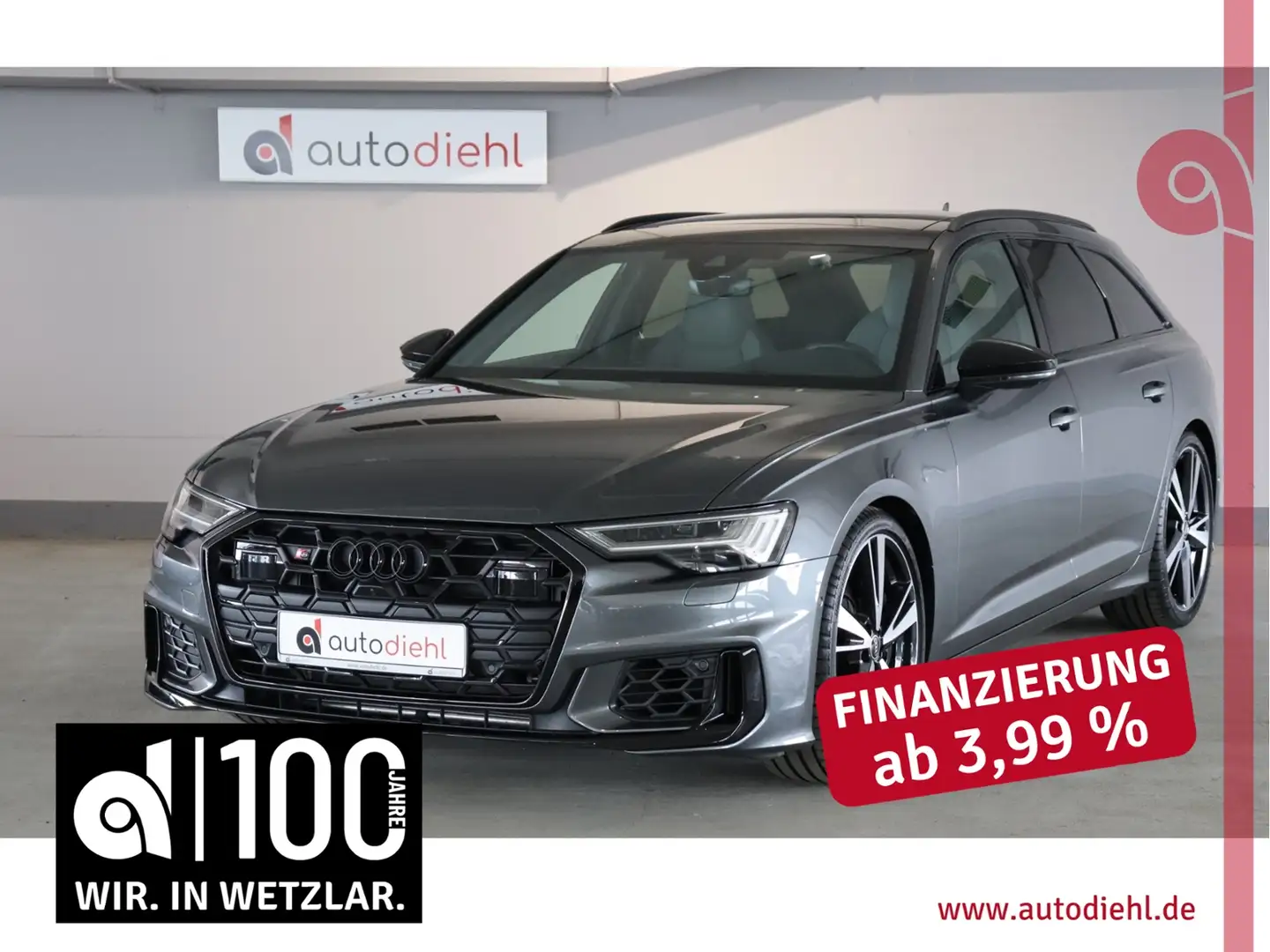 Audi S6 Avant *B&O*Standhzg.*air suspension Grey - 1