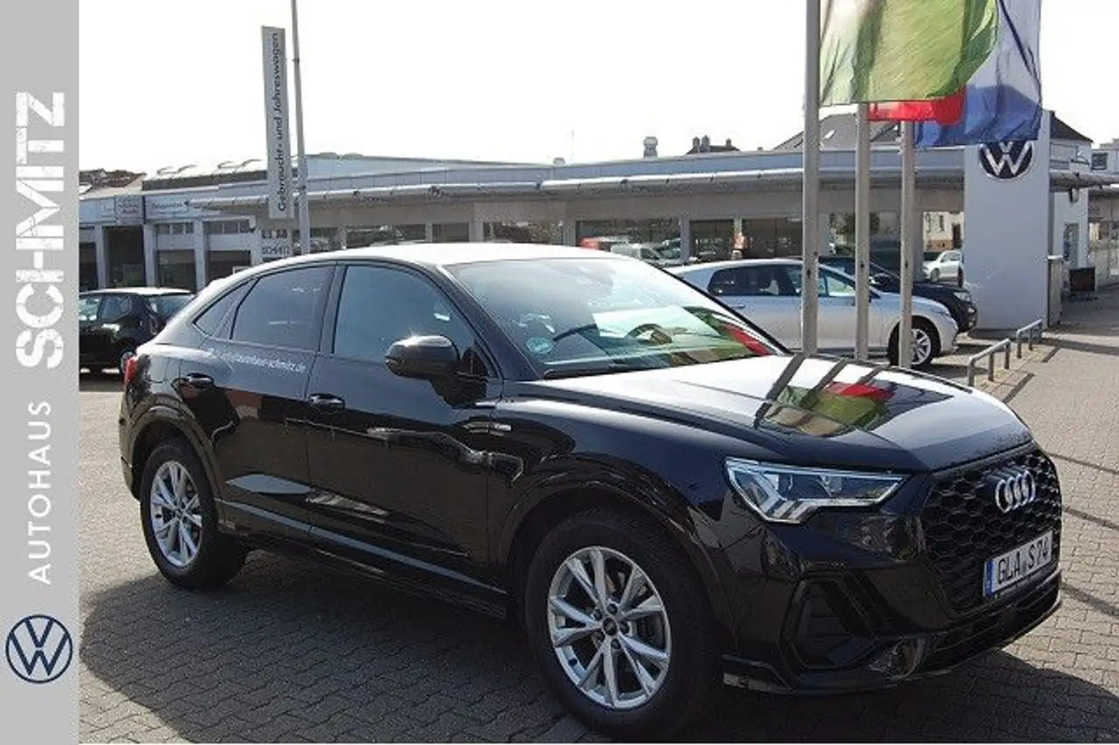 Audi Q3 Sportback S line ACC GJR PDC LED APP Alu 18" Schwarz - 1