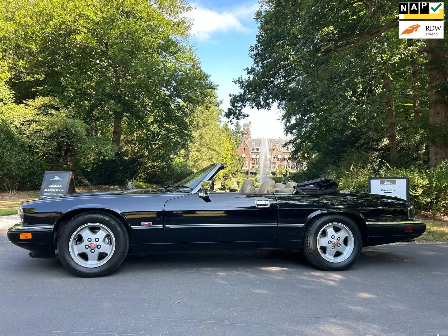 Jaguar XJS 4.0 XJS Convertible aut Zwart - 1