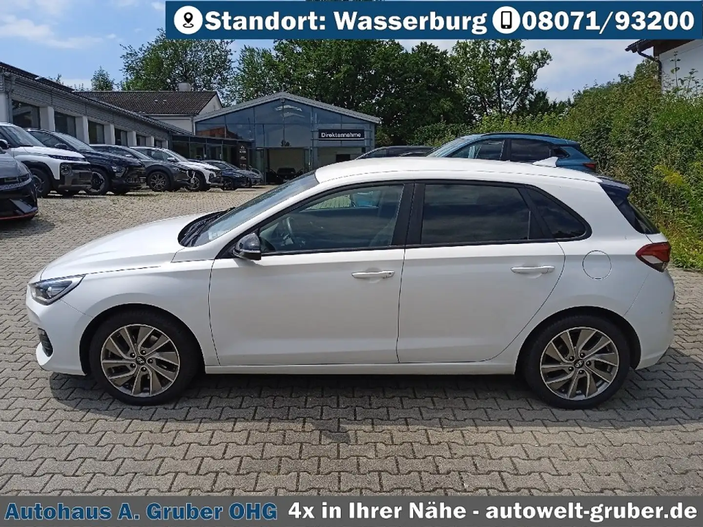 Hyundai i30 1.4 T-GDI Trend +LED +DAB +Navi +PDC +Kamera Белый - 2