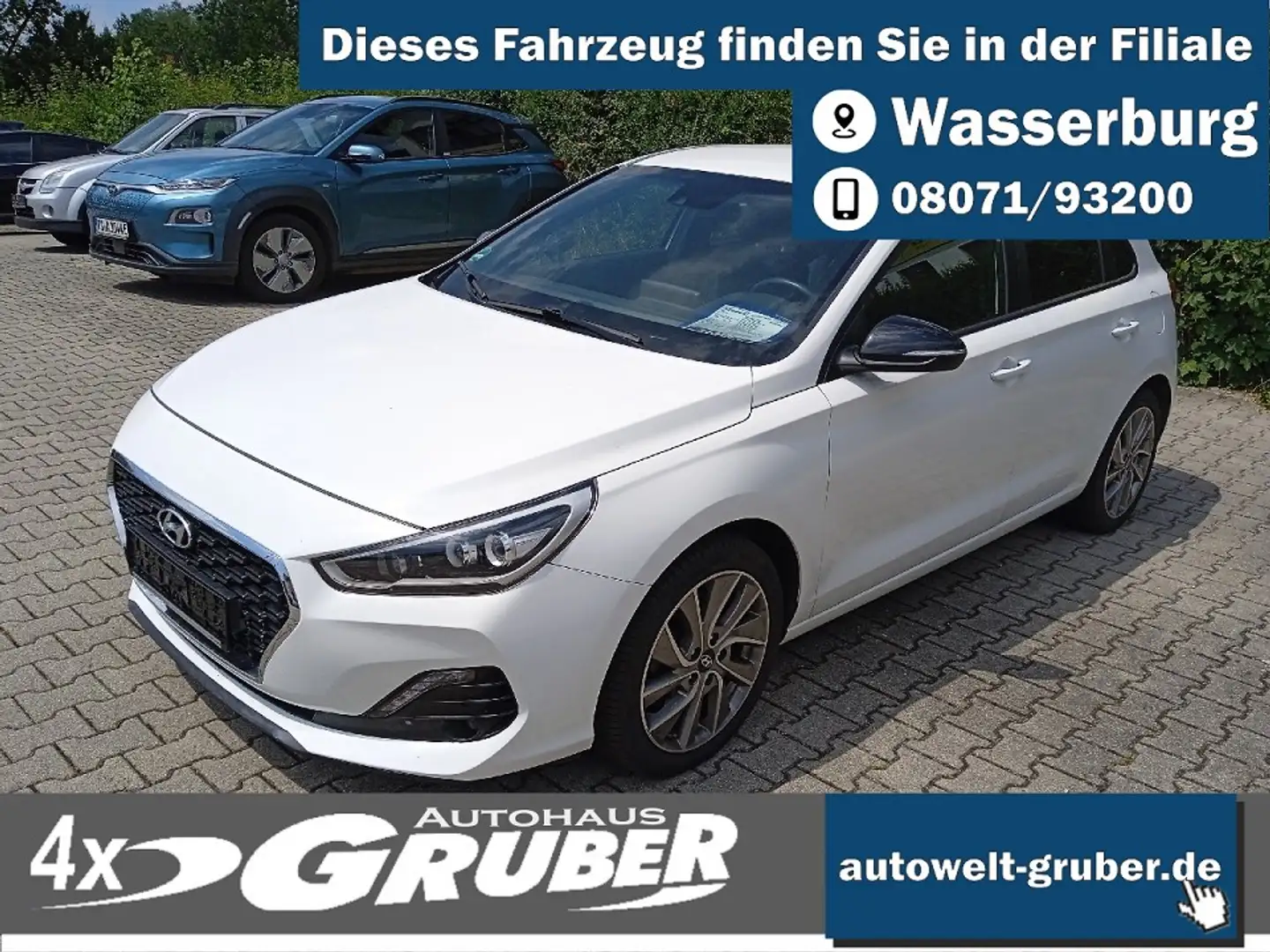 Hyundai i30 1.4 T-GDI Trend +LED +DAB +Navi +PDC +Kamera Белый - 1