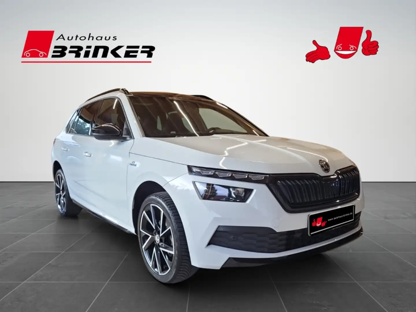 Skoda Kamiq Monte Carlo 1.0 TSI EU6d Panorama Navi Digitales C Weiß - 1