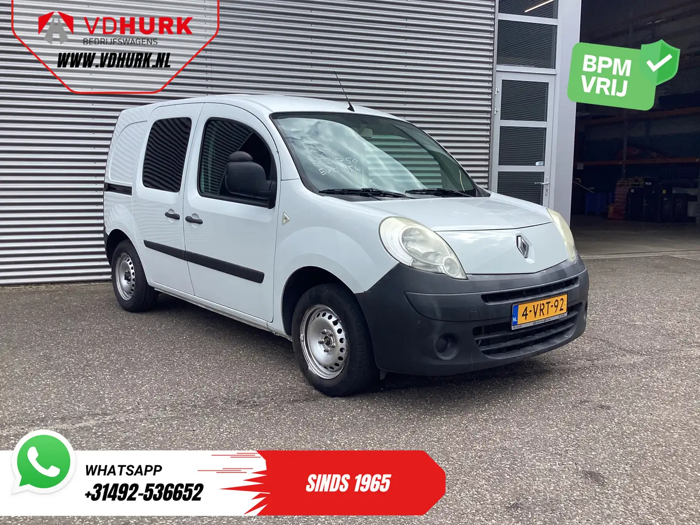 Renault Kangoo Express 1.5 dCi 90 pk EXPORT ONLY Inrichting/ Crui Blanco - 1