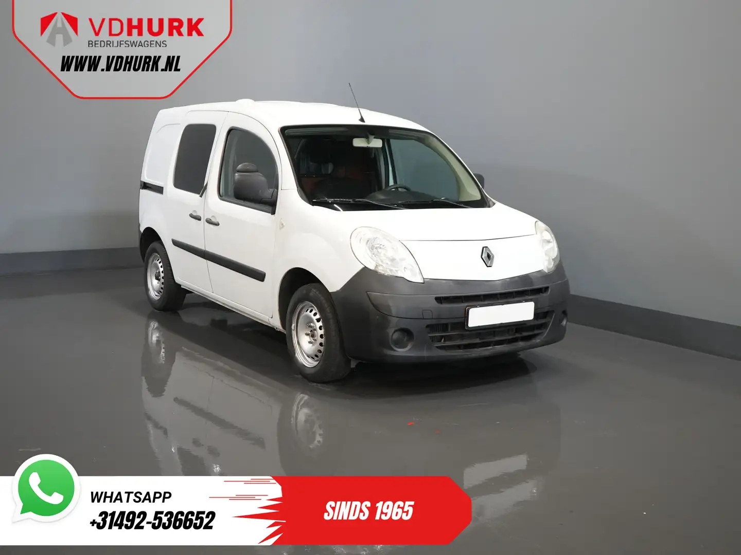Renault Kangoo Express 1.5 dCi 90 pk EXPORT ONLY Inrichting/ Crui Wit - 1