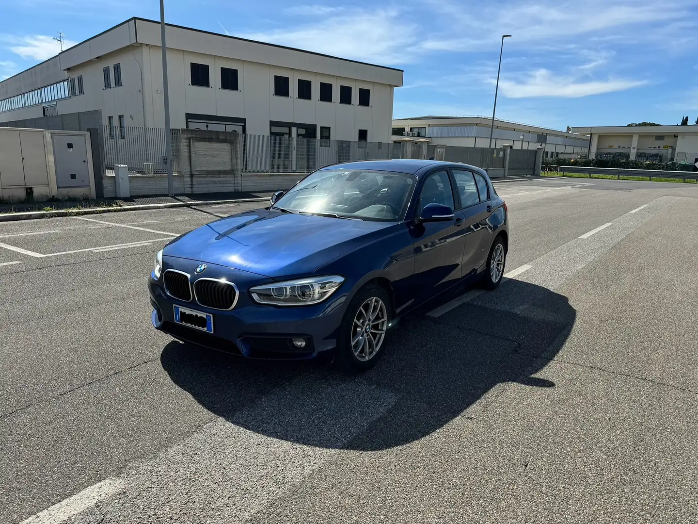 BMW 116 116d 5p Advantage Blu/Azzurro - 1