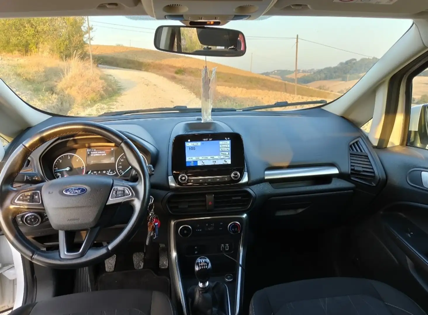 Ford EcoSport EcoSport 2018 1.5 tdci Plus s Bianco - 2