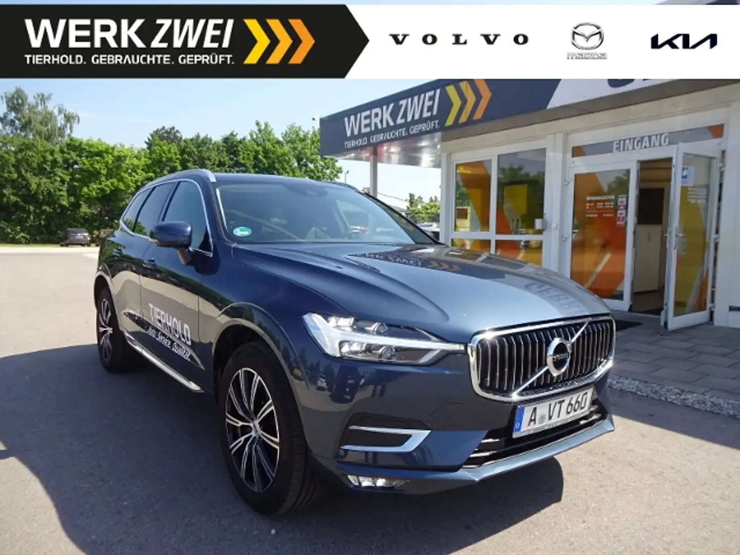 Volvo XC60 B5 Inscription AWD Standhzg. Leder schwarz Blau - 1