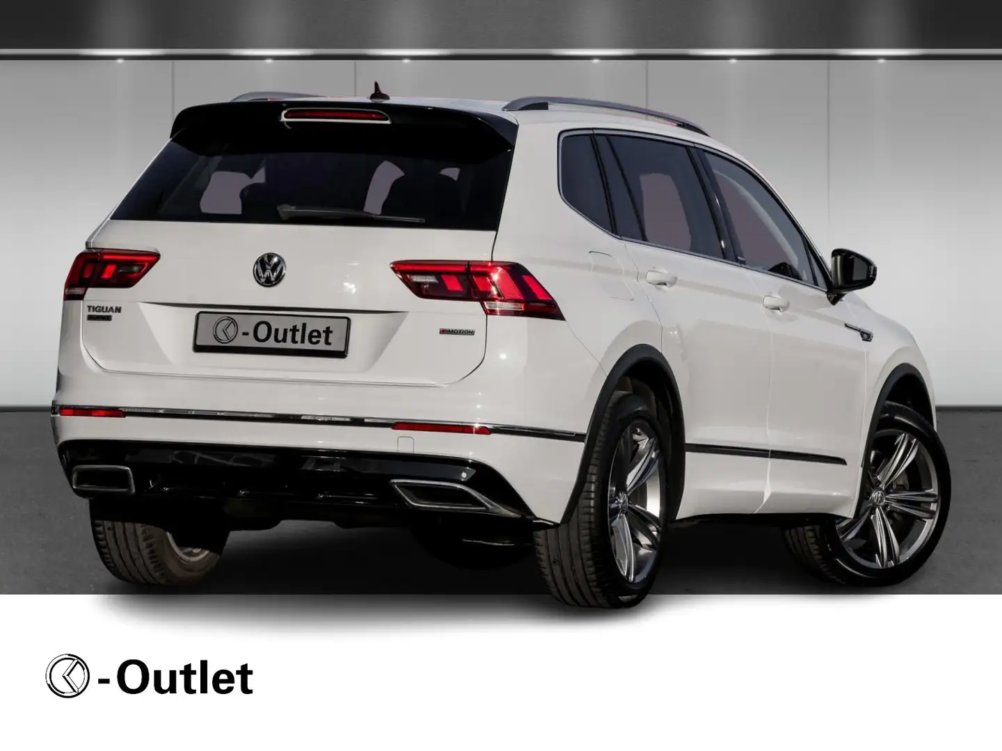 Volkswagen Tiguan Allspace UNITED 2.0 TSI DSG 4M. Navi AHK ACC 19" 7-Sitzer Weiß - 2