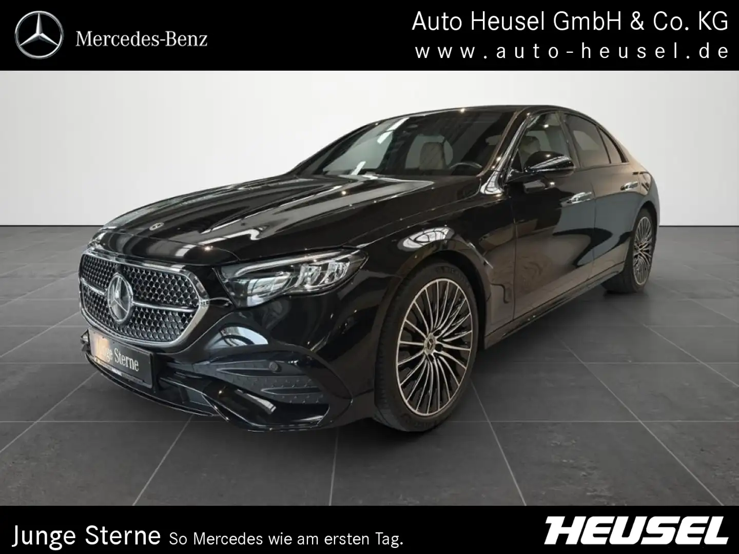 Mercedes-Benz E 200 AMG *Superscreen*Burmester*Night*KeylessGo Noir - 1