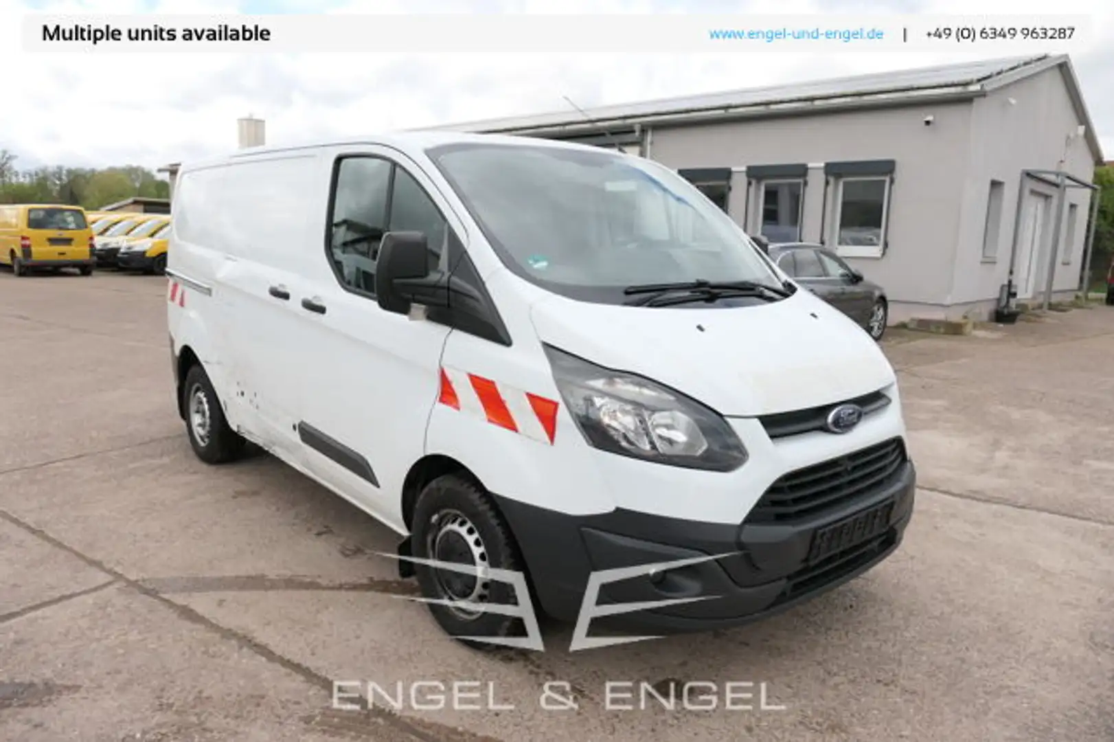 Ford Transit Custom 2,2l TDCI L1H1 KLIMA SORTIMO CoC Weiß - 2