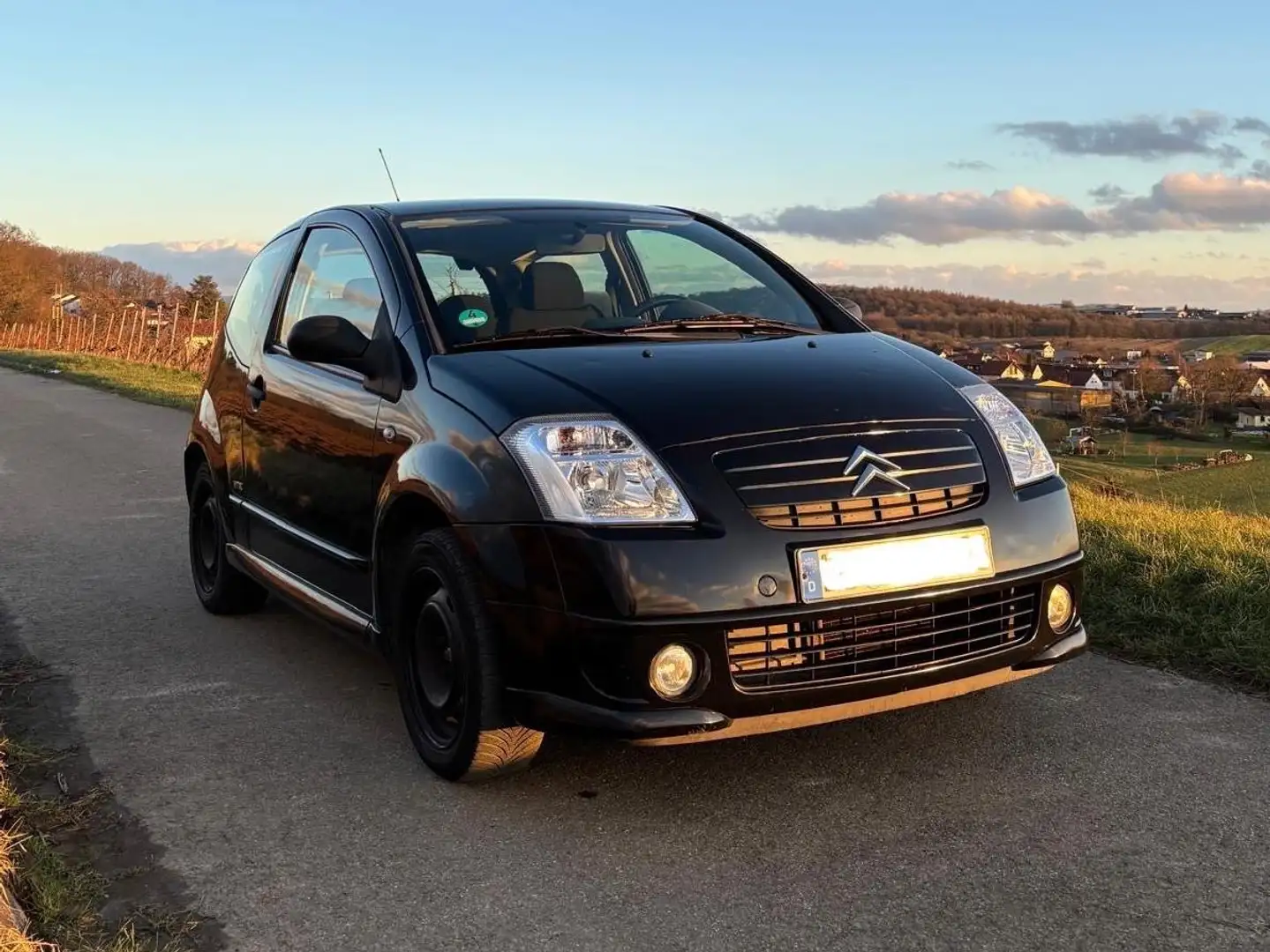 Citroen C2 C2 1.4 VTR Schwarz - 1