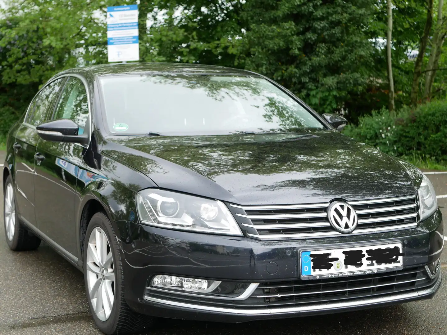 Volkswagen Passat Чёрный - 1