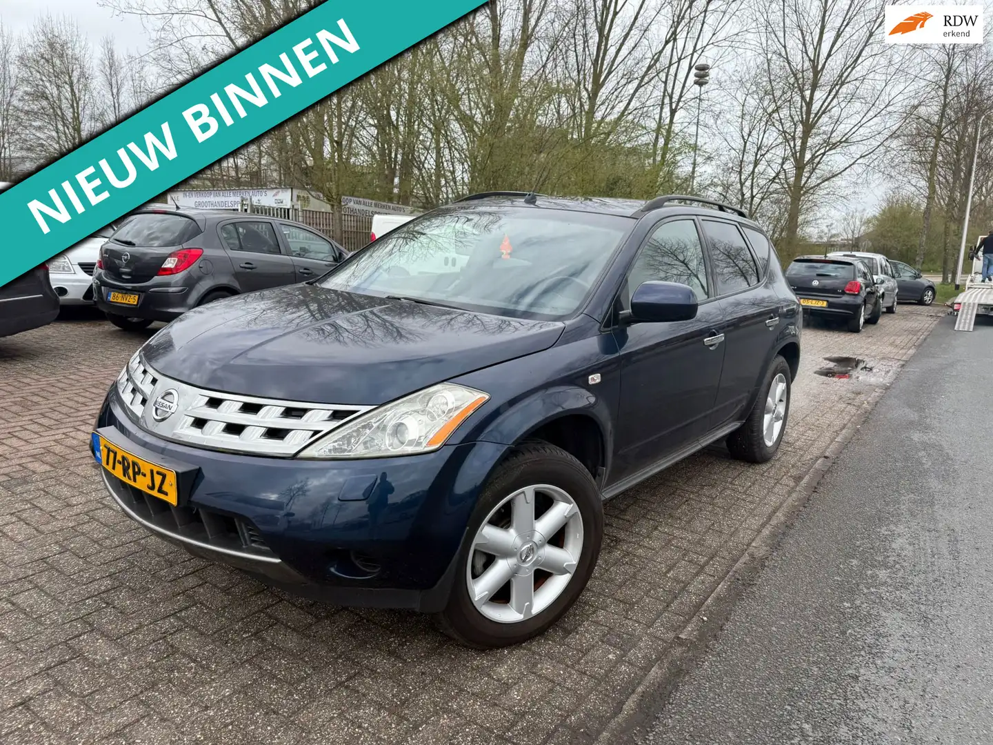Nissan Murano 3.5 V6 ZO INGERUILD ZO WEG PRIJSJE Blau - 1
