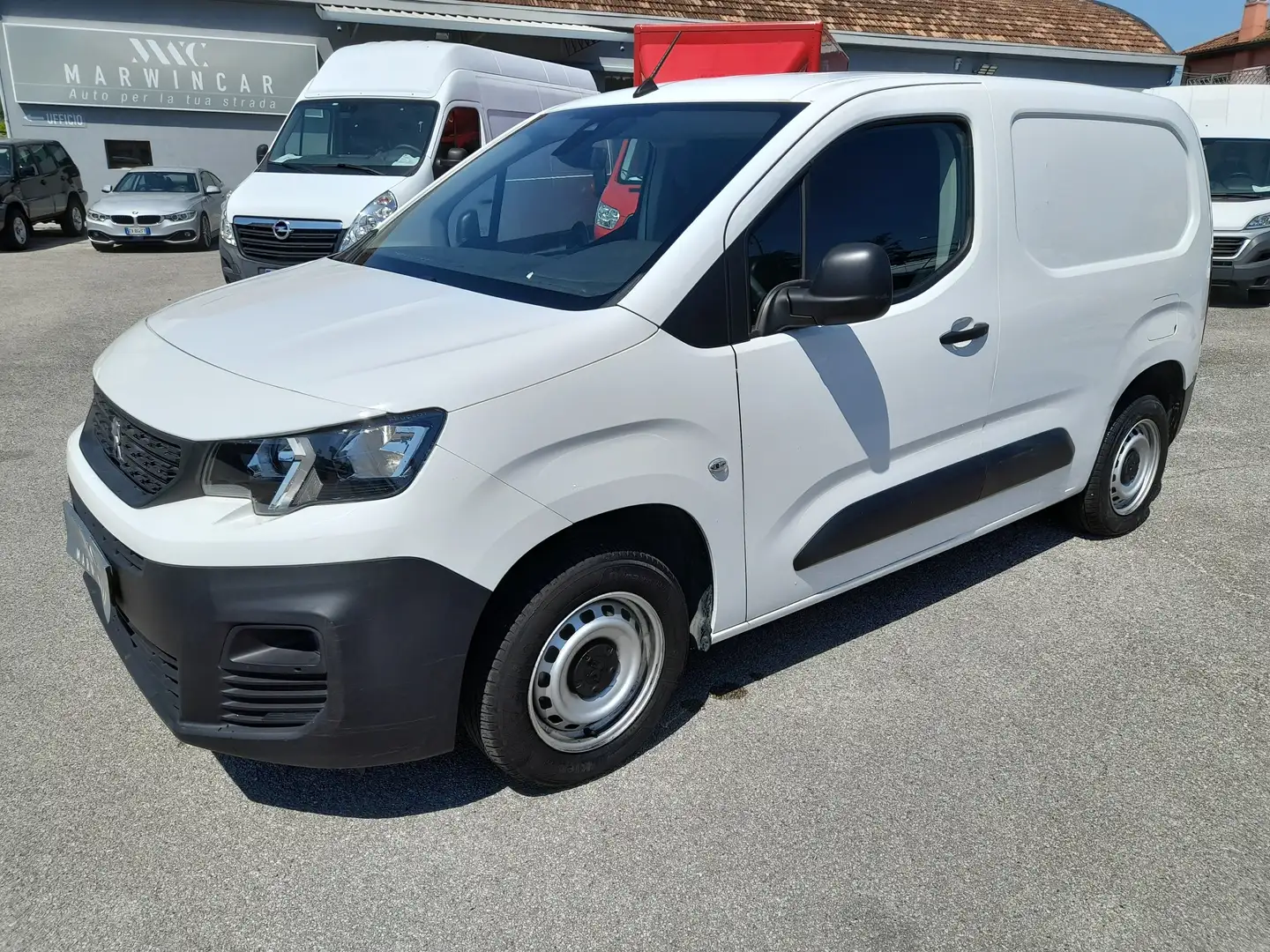 Peugeot Partner BLUEHDI PREMIUM 3POSTI  EU6D-ISC Bianco - 1