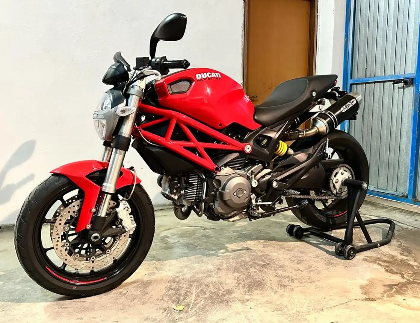 Ducati Monster 796 Senza abs Roşu - 1