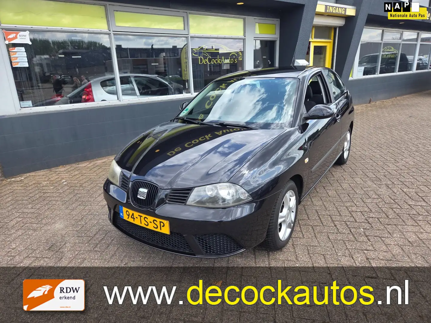 SEAT Ibiza 1.4-16V Trendstyle Zwart - 1
